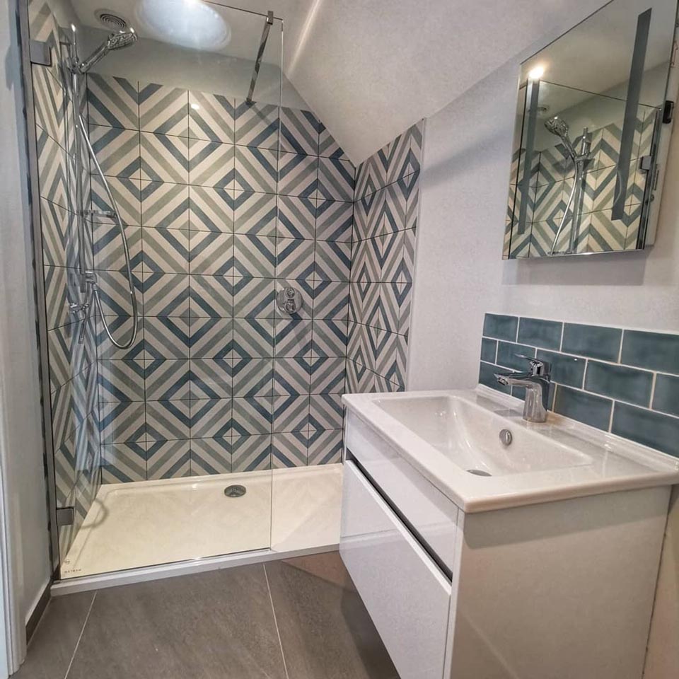 New, Modern Bathroom refurbishment, Newbury