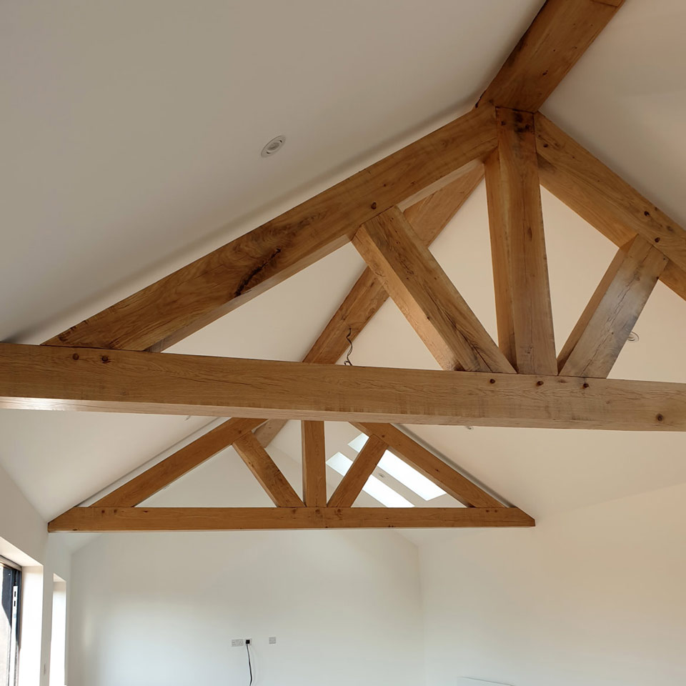 Oak trusses, carpentry & joinery, Berkshire